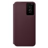 Samsung Smart Clear View Cover (Suits Galaxy S22+) - Burgundy