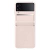 Samsung Flap Leather Cover (Suits Galaxy Z Flip4) - Peach