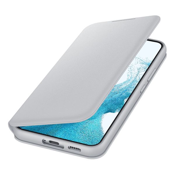 Samsung LED View Cover (Suits Galaxy S22+) - Light Gray