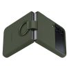Samsung Silicone Cover with Ring (Suits Galaxy Z Flip4) - Khaki