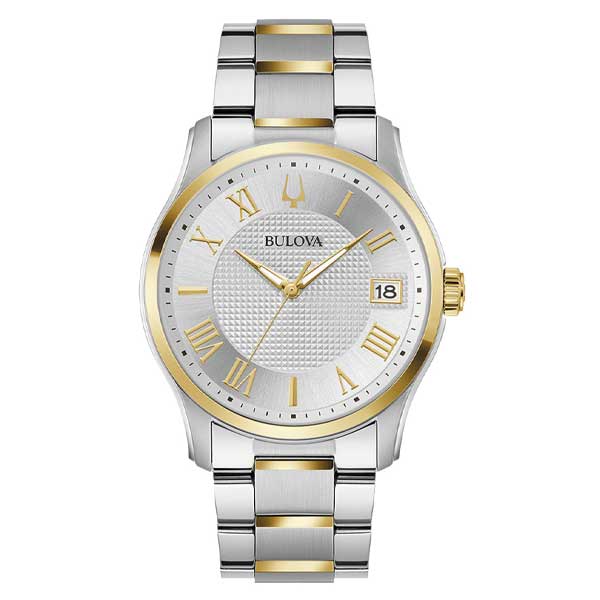 Bulova Classic Wilton Silver Dial Stainless Steel Men's Watch (98B391)