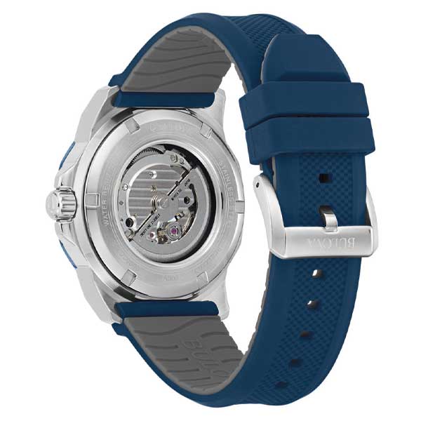 Bulova Marine Star Blue Dial Automatic Men's Watch (98A303)