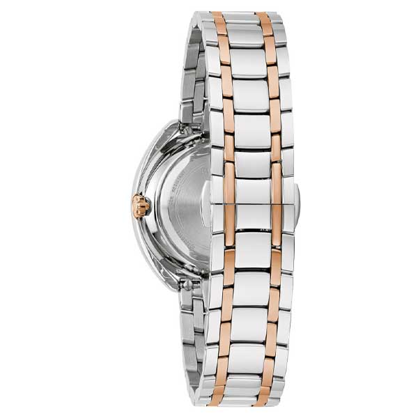 Bulova Silver Dial Classic Stainless Steel Women's Watch (98P219)