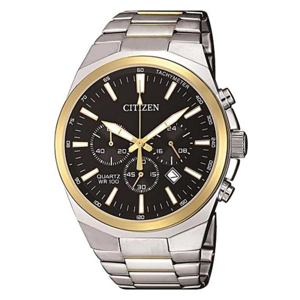 Citizen Chronograph Black Dial Stainless Steel Men's Watch (AN8174-58E)