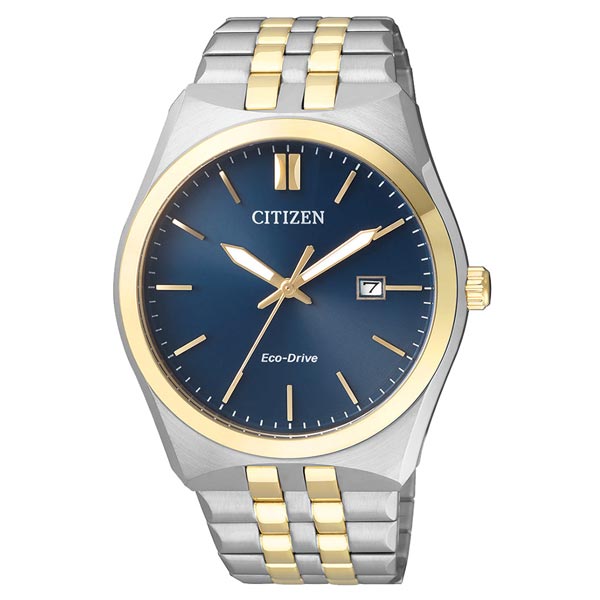 Citizen Dress Blue Dial Stainless Steel Men's Watch (BM7334-66L)