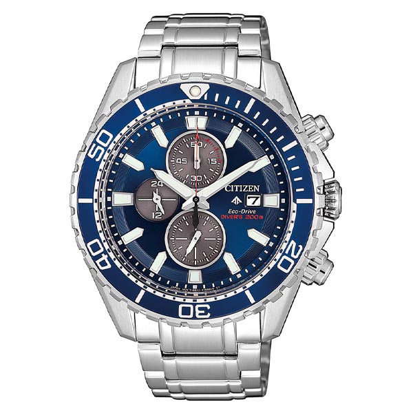 Citizen Promaster Marine Blue Dial Stainless Steel Men's Watch (CA0710-82L)