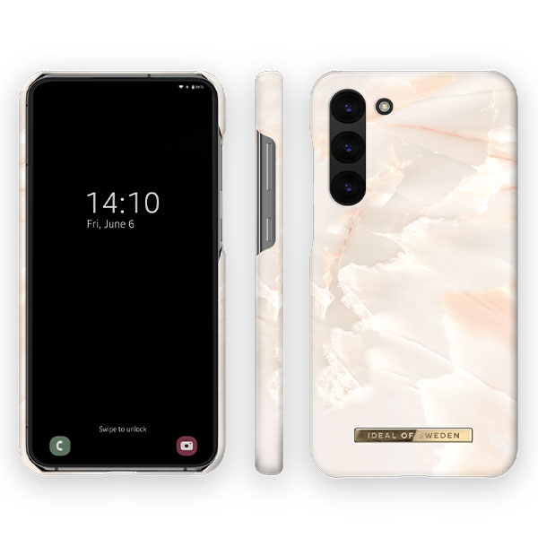 Ideal of Sweden Fashion Case (Suits Galaxy S23/S23+) - Rose Pearl Marble