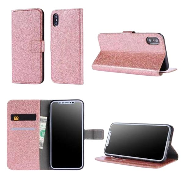 Soka Glitter Wallet Case - Pink