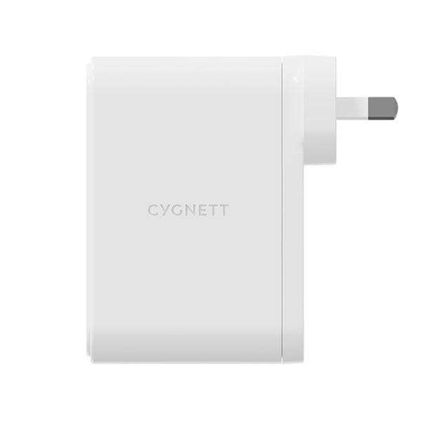 Cygnett PowerMaxx 100W Multiport GaN Wall Charger - White