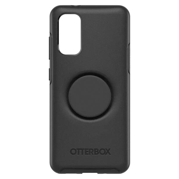 Otter + Pop Symmetry Case (Suits Samsung Galaxy S20 Plus) - Black