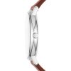 Skagen Signatur Medium Brown Leather Watch (SKW6355)