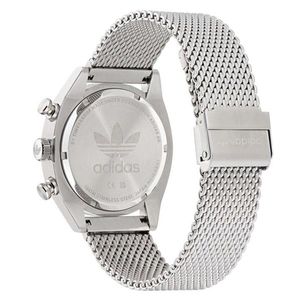 Adidas Edition Two Chrono Blue Dial Silver Men's Watch (AOFH22500)