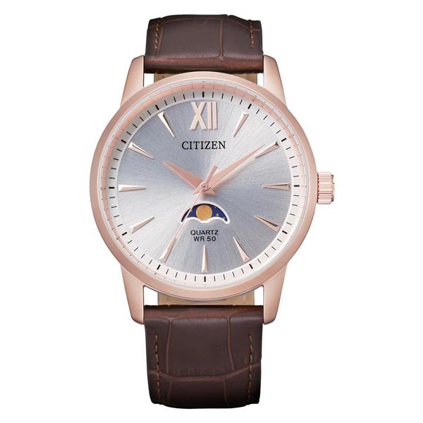 Citizen Dress Silver Dial Stainless Steel Men's Watch (AK5003-05A)