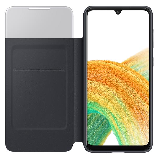 Samsung Smart S View Wallet Cover (Galaxy A33 5G) - Black