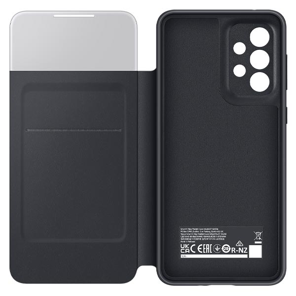 Samsung Smart S View Wallet Cover (Galaxy A33 5G) - Black