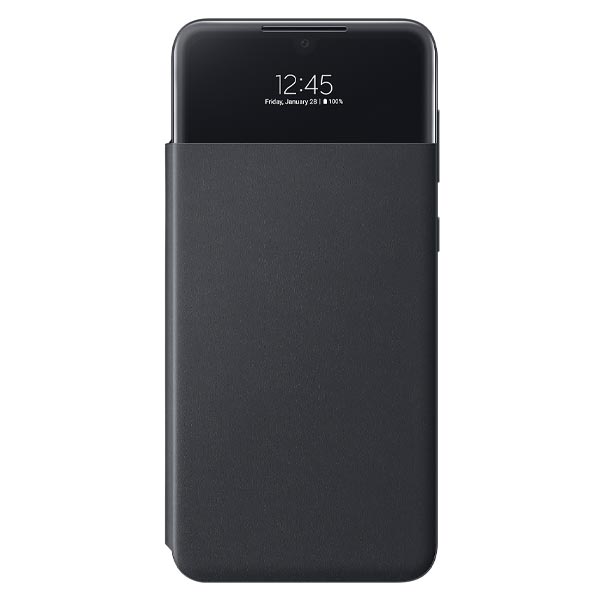 Samsung Smart S View Wallet Cover (Galaxy A33 5G) - Black