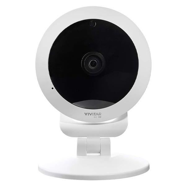 Vivitar 1080p HD Smart Night Vision 360 Degree IP Camera - White - POP Phones, Australia