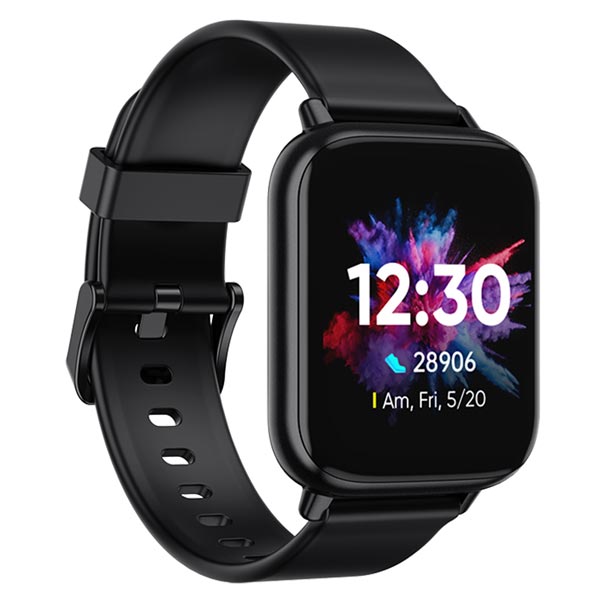 DIZO Watch 2 Waterproof with Heart Rate Monitor - Black - Pop Phones, Australia