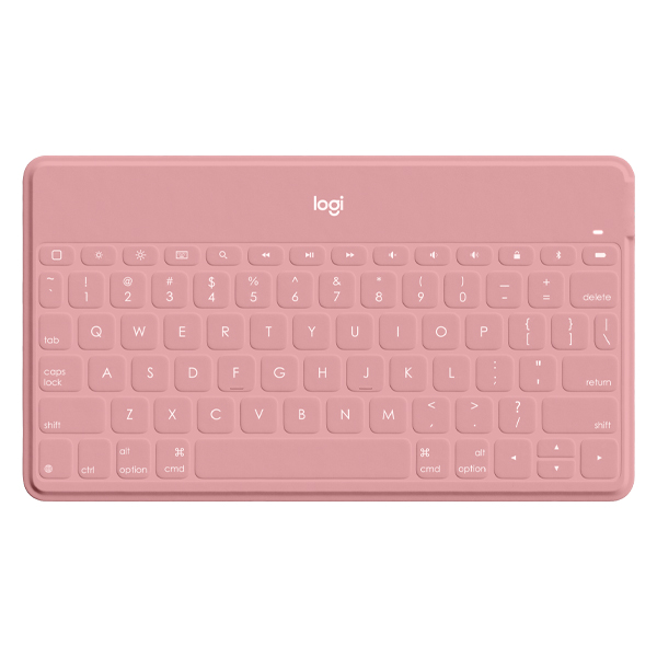 Logitech Keys-to-Go Portable Bluetooth Keyboard - Pink - Pop Phones, Australia
