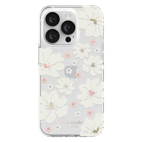 KSNY Protective HS Case (Suits iPhone 14 Pro) - Classic Peony