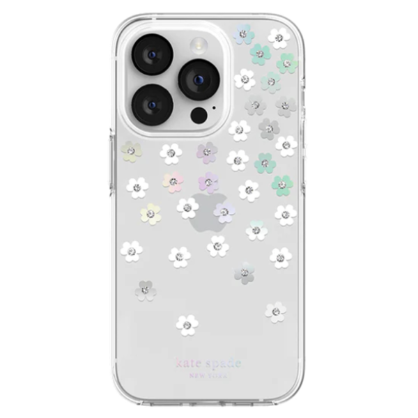 KSNY Protective HS Case (Suits iPhone 14 Pro) - Scattered Flowers