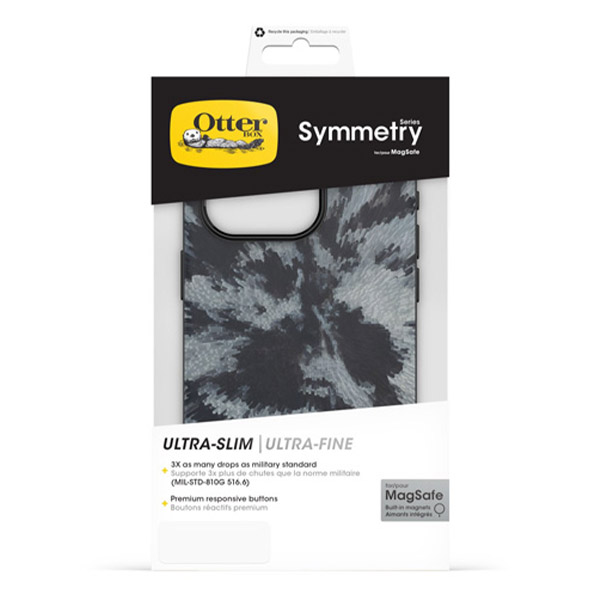 OtterBox Symmetry Plus Graphic MagSafe Case (Suits iPhone 15 Plus) - Burnout Sky