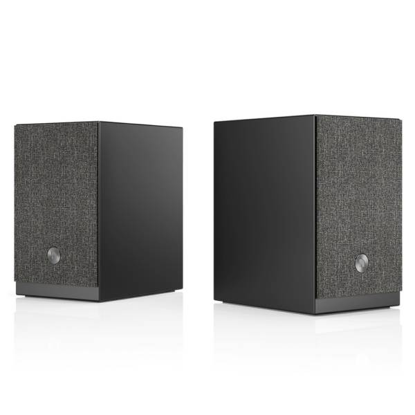Audio Pro A28 Wi-Fi Wireless Multiroom Home Entertainment Stereo Bookshelf Speakers - Black