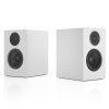 Audio Pro A28 Wi-Fi Wireless Multiroom Home Entertainment Stereo Bookshelf Speakers - White