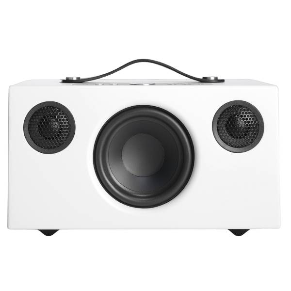 Audio Pro C5 Compact Wi-Fi Wireless Multiroom Speaker (Works with Alexa) - White