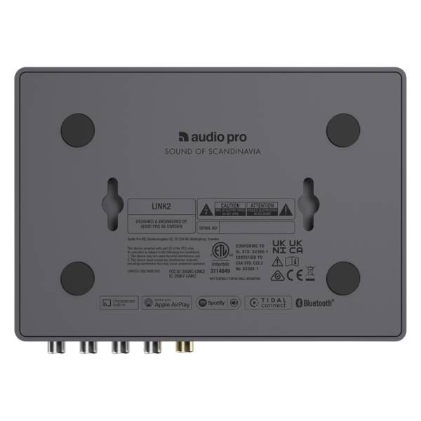 Audio Pro LINK 2 Multiroom Music Streamer - Dark Grey