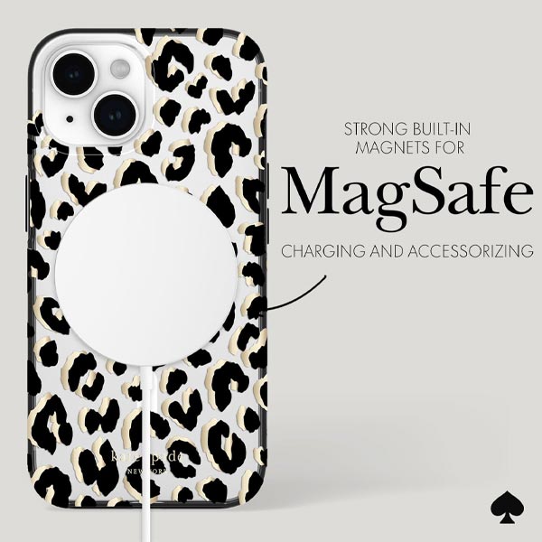 Kate spade New york City Leopard Compatible with MagSafe Case – City Leopard