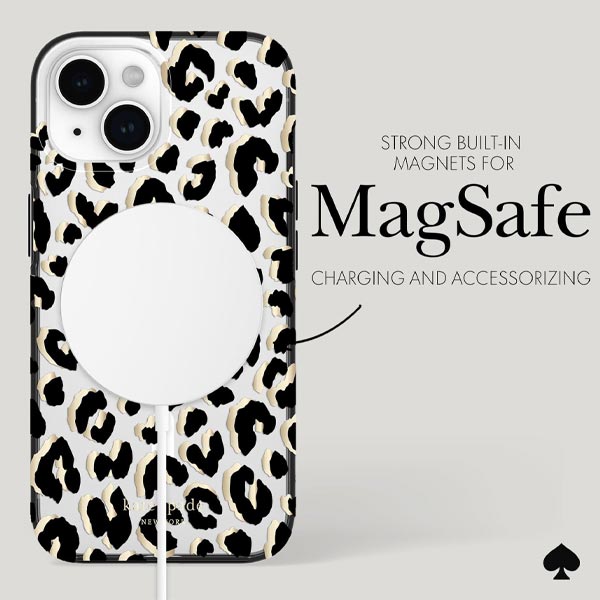 Kate spade New york City Leopard Compatible with MagSafe Case – City Leopard