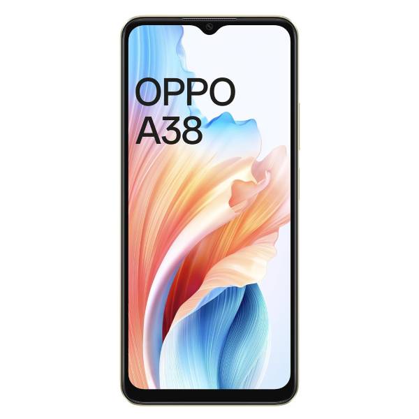 OPPO A38 (6.56-inch, 4GB RAM+128GB Storage) - Glowing Gold