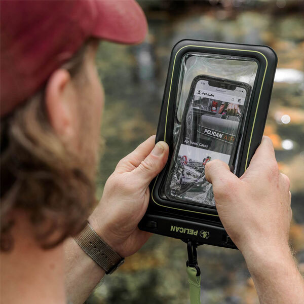 Pelican Waterproof Marine Floating Pouch - Black lime