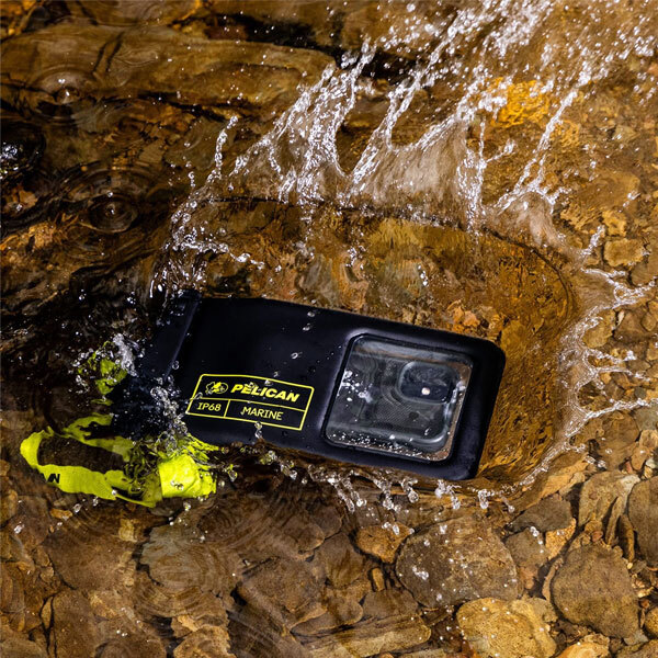 Pelican Waterproof Marine Floating Pouch - Black lime