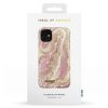 Ideal Of Sweden Fashion Case (Suits iPhone 11/XR) - Golden Blush Marble