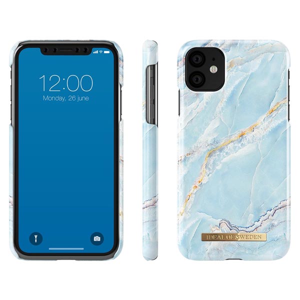 Ideal Of Sweden Fashion Case (Suits iPhone 11/XR) - Island Paradise Marble