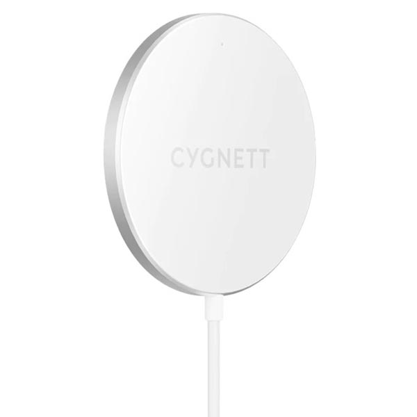 Cygnett MagCharge Magnetic Wireless Charging Cable (2M) - White - Pop Phones, Australia