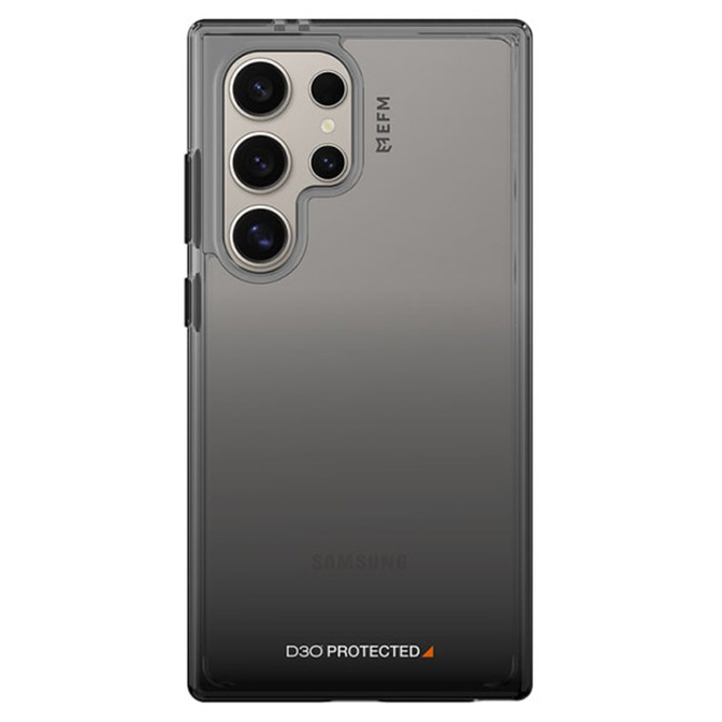 EFM Aspen Case Armour with D3O BIO Case (Suits Galaxy S24 Ultra) – Clear/Black - Pop Phones, Australia