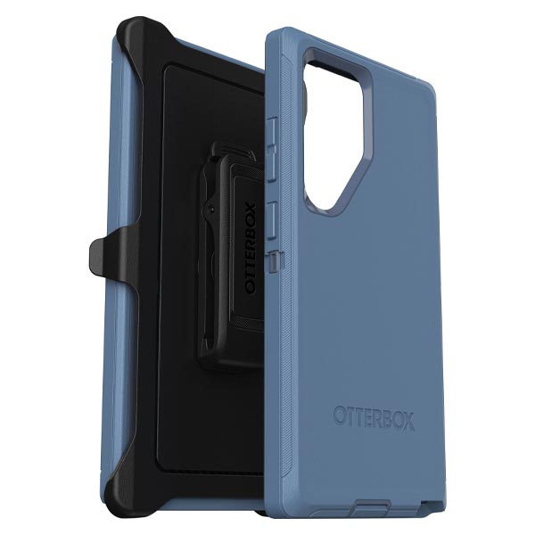 OtterBox Defender Case (Suits Galaxy S24 Ultra) - Baby Blue Jeans - Pop Phones, Australia