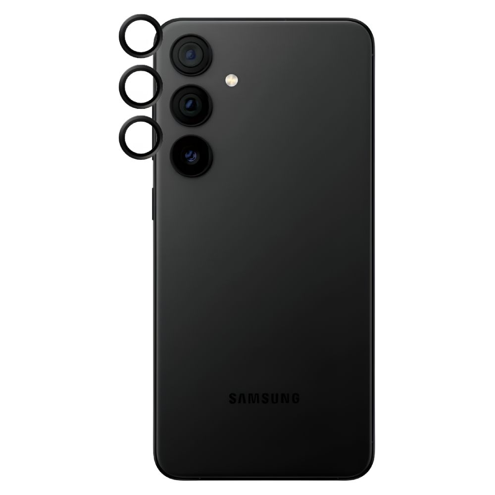 PanzerGlass Hoops Camera Lens Protector (Suits Galaxy S24 Plus) – Black - Pop Phones, Australia