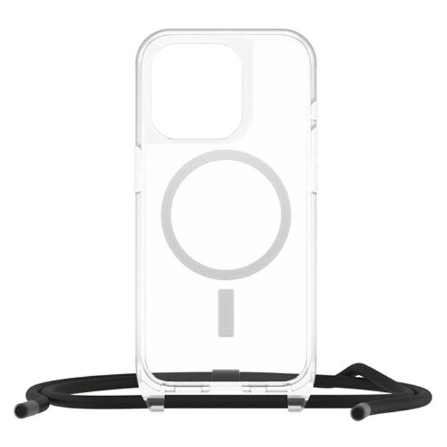 OtterBox React Necklace MagSafe Case (Suits iPhone 15 Pro) – Clear - Pop Phones, Australia