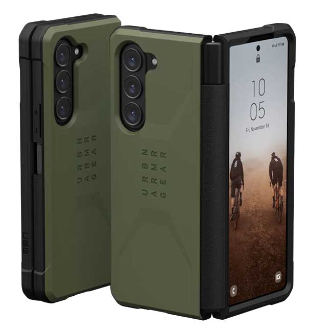 UAG Civilian Series Case (Suits Galaxy Z Fold 5) – Olive - Pop Phones, Australia
