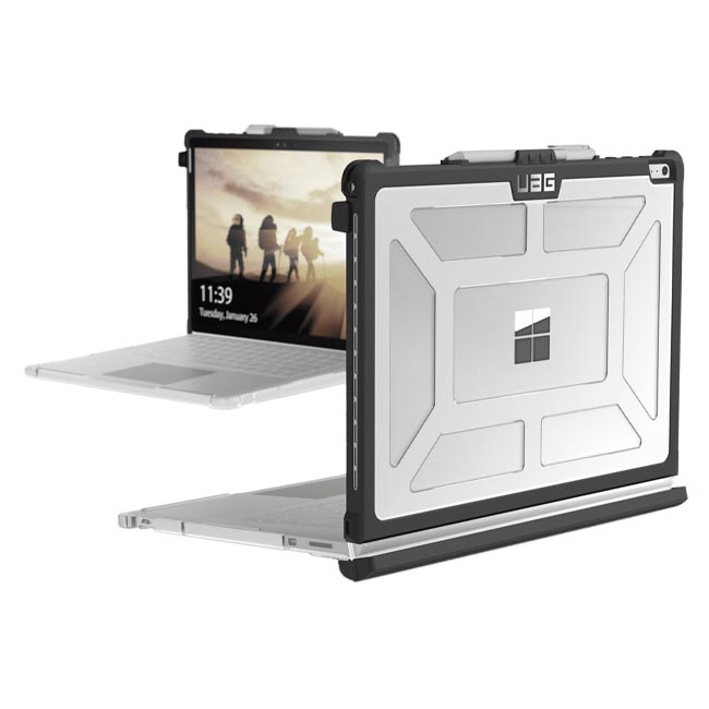 Urban Armor Gear Plasma Series Case (Suits Microsoft Surface Book) - Clear