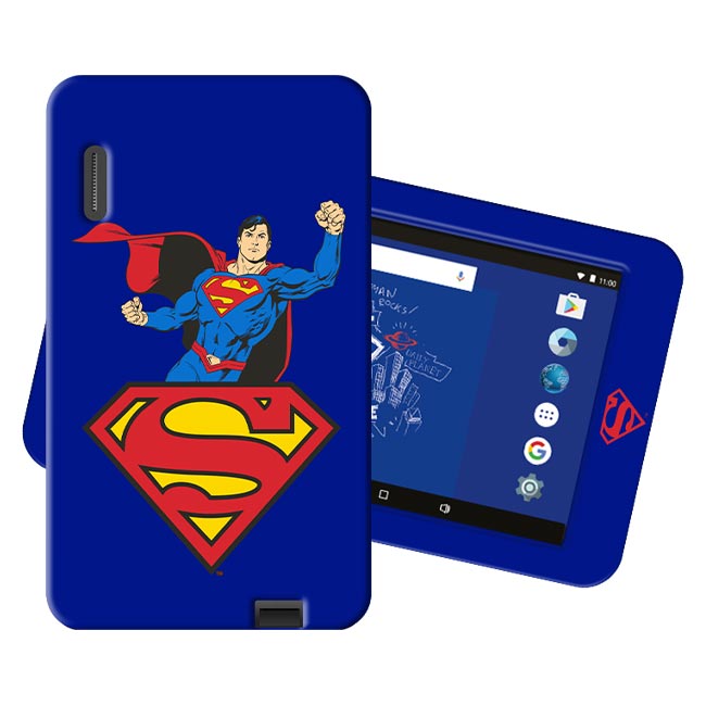 eSTAR HERO Kids tablet with SUPERMAN Silicone Case (7-inch,2GB RAM+16GB Storage) - Pop Phones, Australia