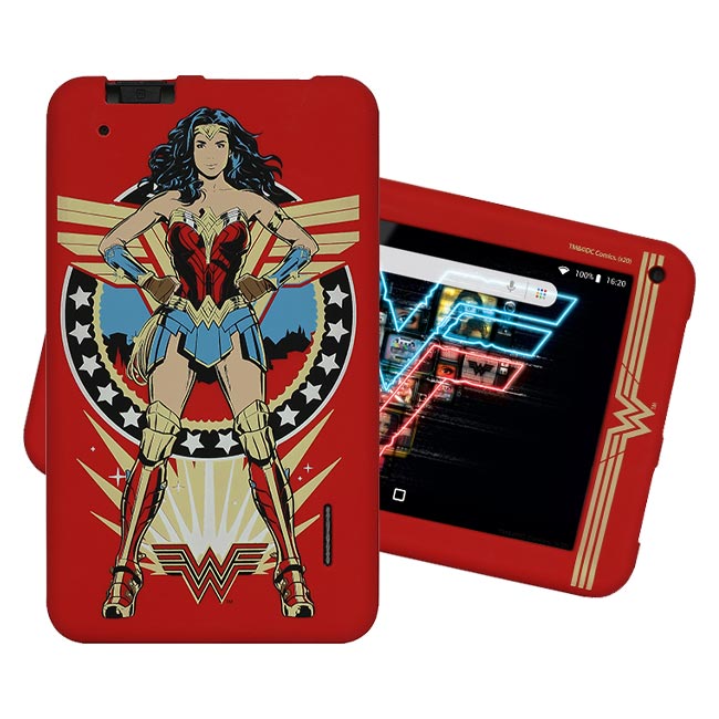 eSTAR HERO Kids tablet with WONDER WOMAN Silicone Case (7-inch,2GB RAM+16GB Storage) - Pop Phones, Australia