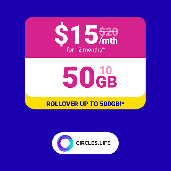 Circle.Life $15 sim card plans - Pop Phones, Australia