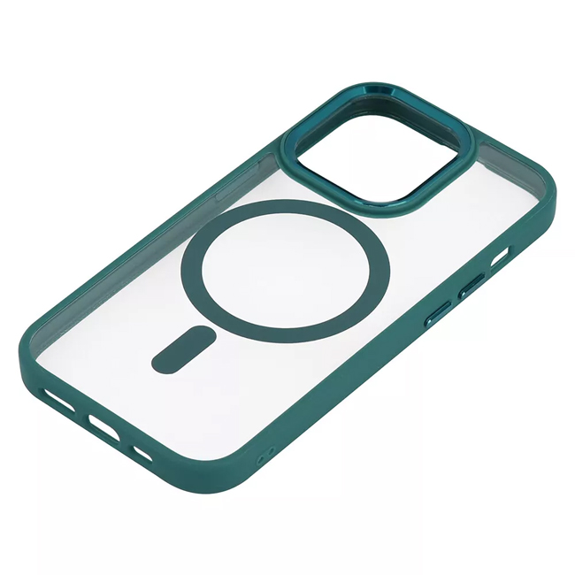 Soka-Hard-MagSafe-Case-Suits-iPhone-14-Pro-Green-1