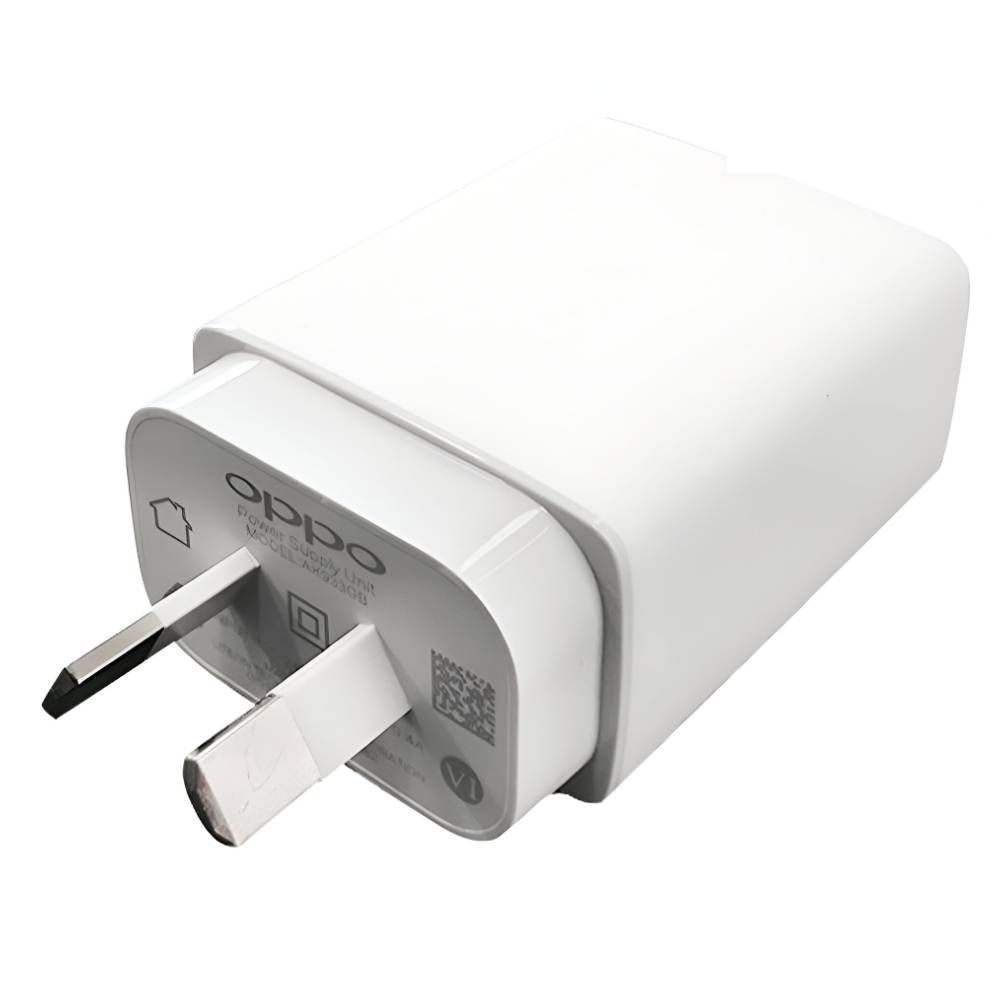 OPPO Mini Power Adaptor 10W (AK933GB) – White - Pop Phones, Australia