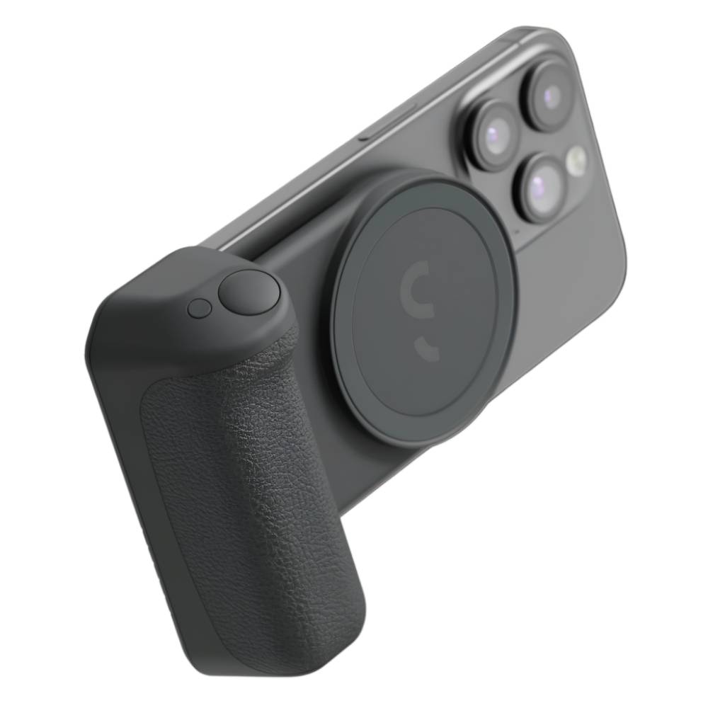 ShiftCam SnapGrip Phone Camera Grip with Power Bank – Midnight - Pop Phones, Australia